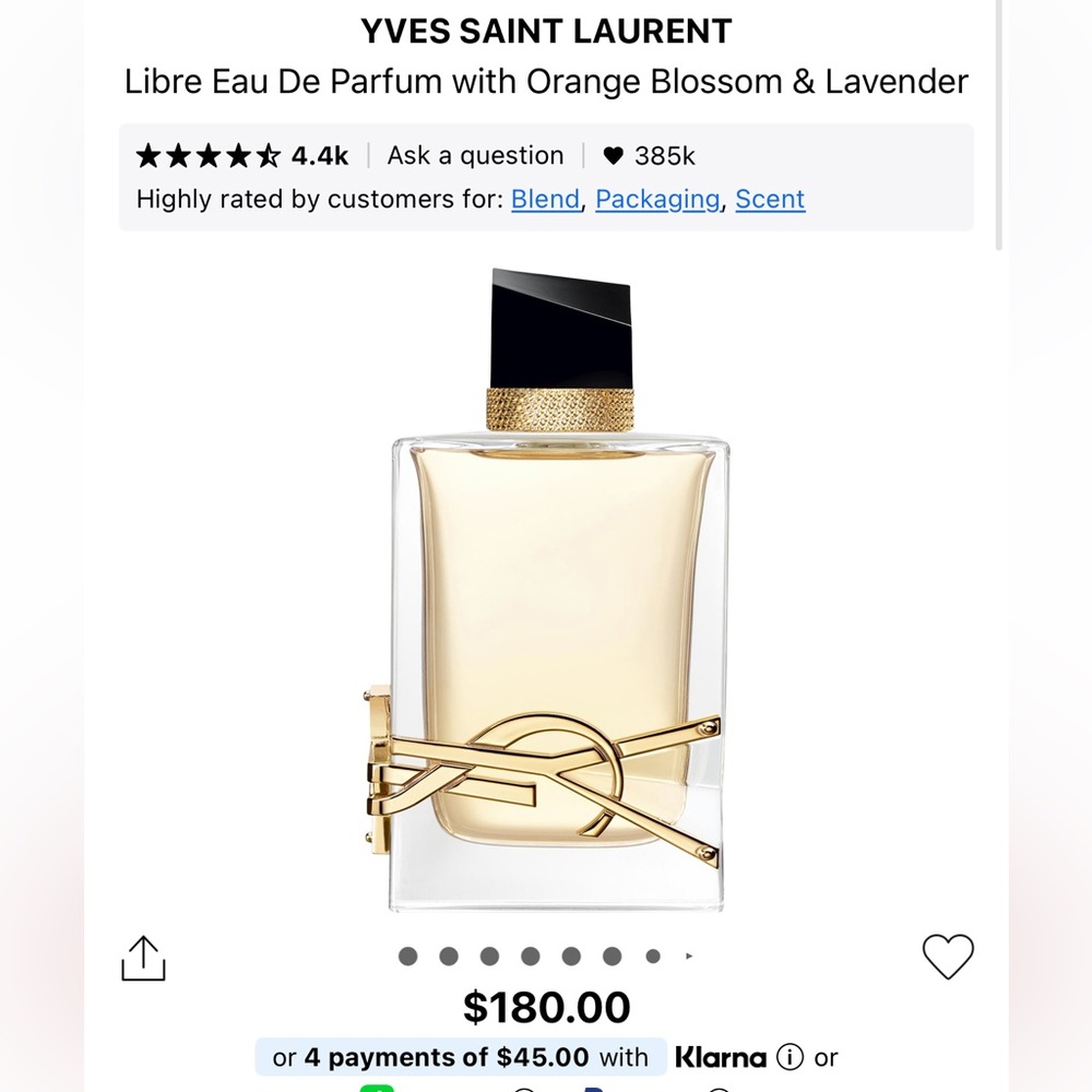 Ysl Libre new